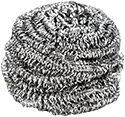Stainless steel scrubber